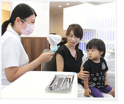 お子様からご高齢者まで、患者様1人ひとりに合わせた歯科治療